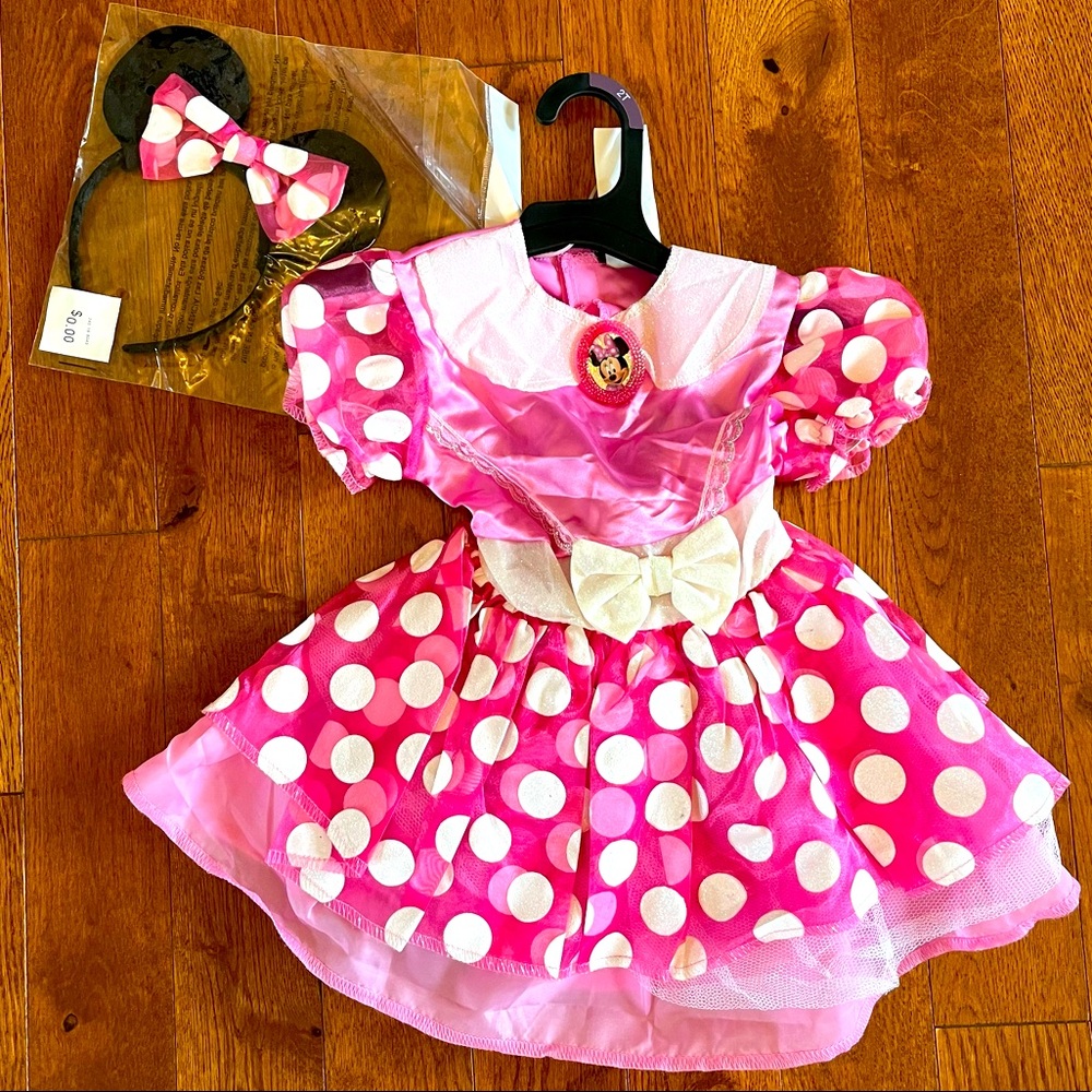 Minnie Mouse costume with ears